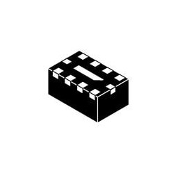 1 pcs : NUF4310MNTAG - TVS Diodes / ESD Suppressors 4CH EMI FLTR IN WDFN