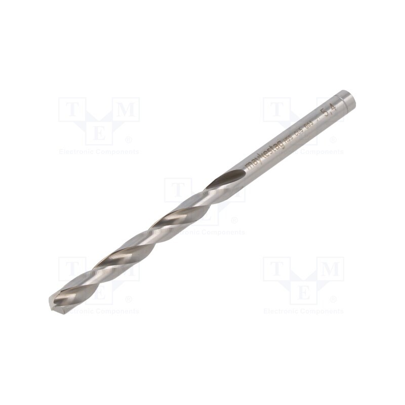 1 pcs x ALPEN-MAYKESTAG - 60300540100 - Drill bit, for metal, Ø: 5.4mm, L: 93mm, Working part len: 57mm