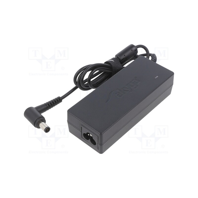 1 pcs x AKYGA - CPSUNOTAKY-07056 - Power supply: switched-mode, 19VDC, 4.74A, Out: 7,4/5,0 CENTERPIN