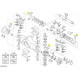 Linde eyepiece pin protection 9384620317