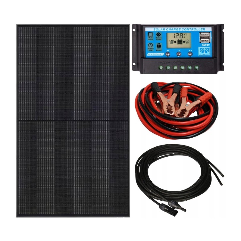 Solar kit 360w solar panel charging controller 30a 12 24v