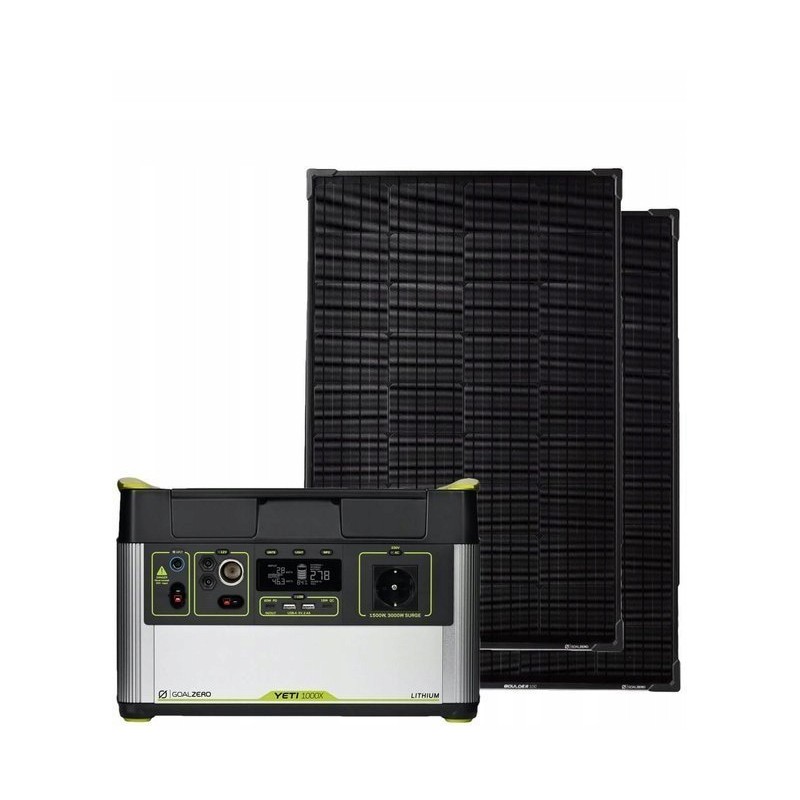 Genetaror 91ah generator with solar 200w MPPT camper