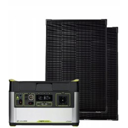Genetaror 91ah generator with solar 200w MPPT camper