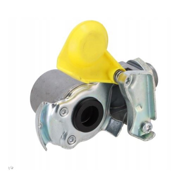 Yellow M16 Wabco hard pneum connector with filter