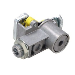 Yellow M16 Wabco hard pneum connector with filter