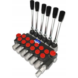 6-section hydraulic distributor 80l 06p80