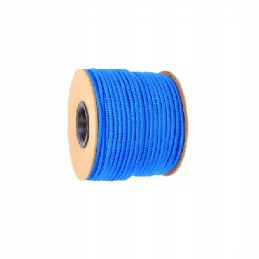 Expander, elastic rubber rope, diameter 8 mm, blue