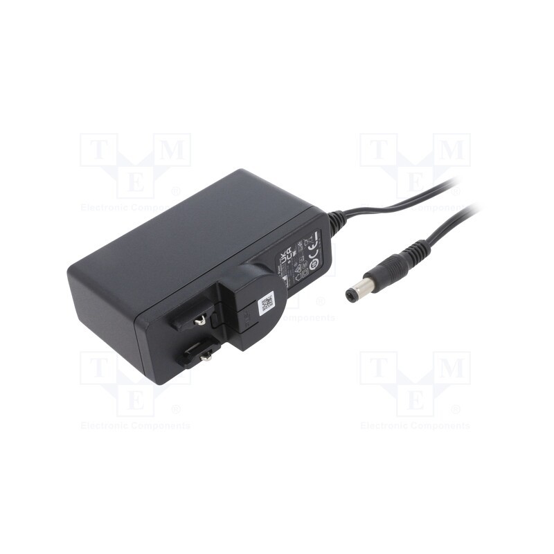1 pcs x XP POWER - ACM24US24 - Power supply: switched-mode, plug, 24VDC, 1A, 24W, Plug: none, 88.4%