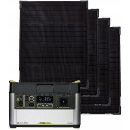 Genetaror 91ah generator with solar 200w MPPT camper