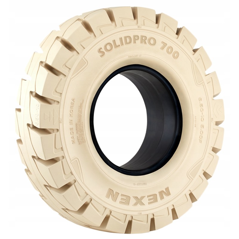 Nexen Solidpro 200 50 10 quick superelastic wheel tire, white