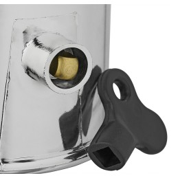 Lockable tow ball cap cover, chrome