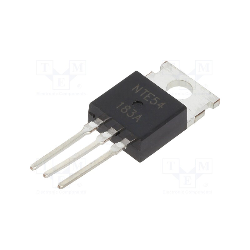1 pcs x NTE Electronics - NTE54 - Transistor: NPN, bipolar, 150V, 8A, 50W, TO220