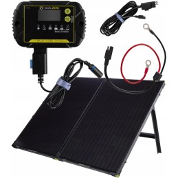 Charging 12v batteries with a 200w controller panel