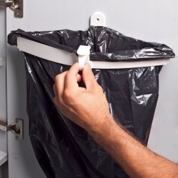 A holder for attaching a garbage bag in Warsaw