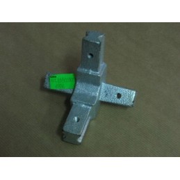 Frame connector and cross-section in the shaft