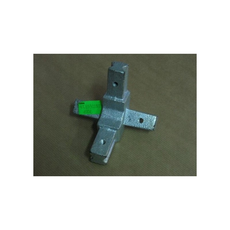 Frame connector and cross-section in the shaft