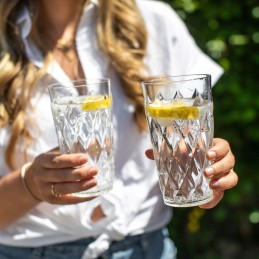 Set of crystal glasses, 2 pcs, 450 ml koziol