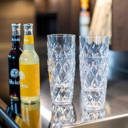 Set of crystal glasses, 2 pcs, 450 ml koziol