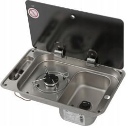 1-burner stove with a can sink