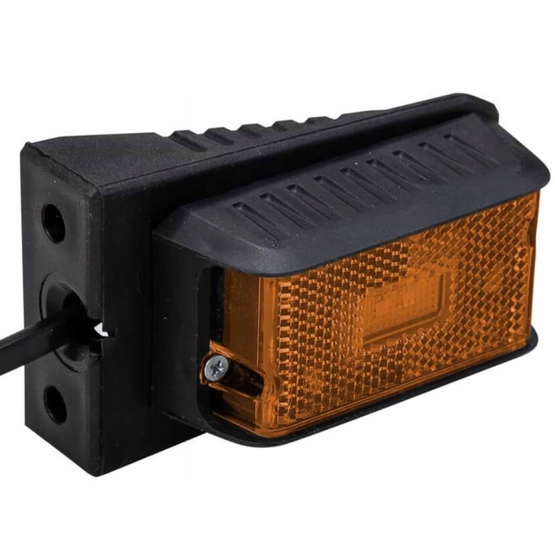 Yellow LED marker lamp DPT15 with holder and cable