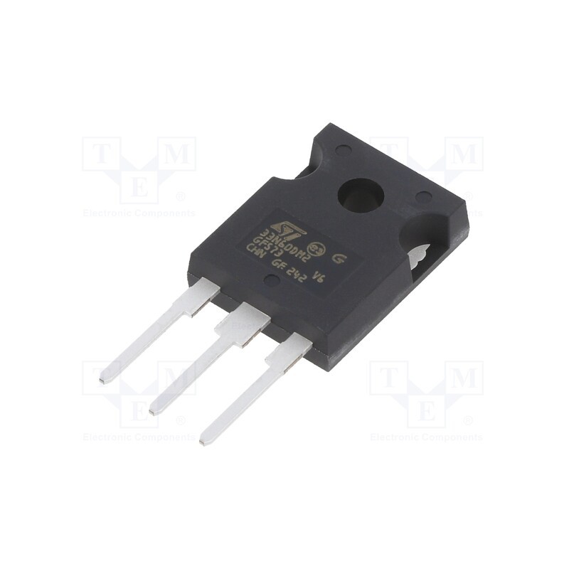 1 pcs x STMicroelectronics - STW33N60DM2 - Transistor: N-MOSFET, unipolar, 650V, 15.5A, Idm: 96A, 190W, TO247