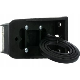 White DPT15 LED marker lamp with holder and cable