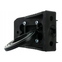 White DPT15 LED marker lamp with holder and cable