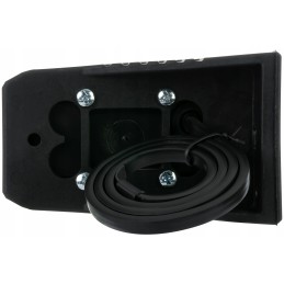 White DPT15 LED marker lamp with holder and cable