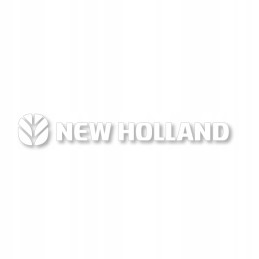 New Holland inscription sticker up to 50cm, 2 pcs, black