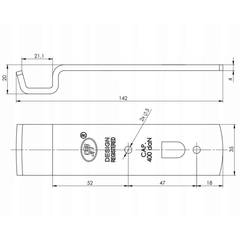 Steelpress trailer fastener from 01a