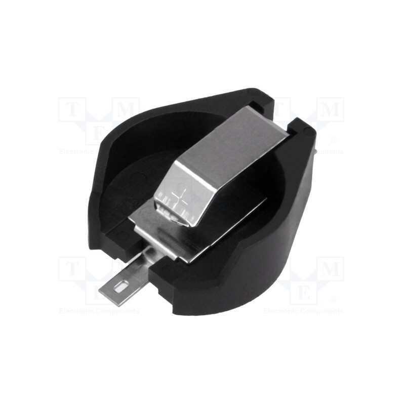 1 pcs x KEYSTONE - 1064 -AS - Socket, Batt.no: 1, horizontal,SMT, H: 9.9mm, Ø: 20mm