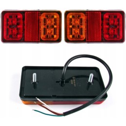 Combined trailer rear lamp 12v 24v led