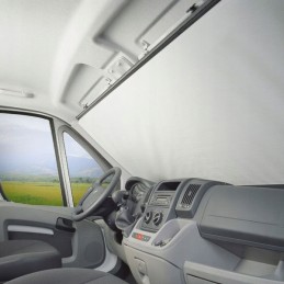 Blackout roller blind for the windshield Fiat Ducato 250 Dometic in shaft