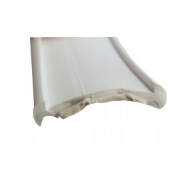 Carado angle profile seal 10x17mm white