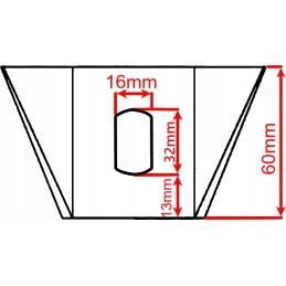 8x frame mounting bracket, body box console