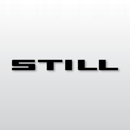 Sticker inscription wozek still rx20 rx60 30x3cm logo