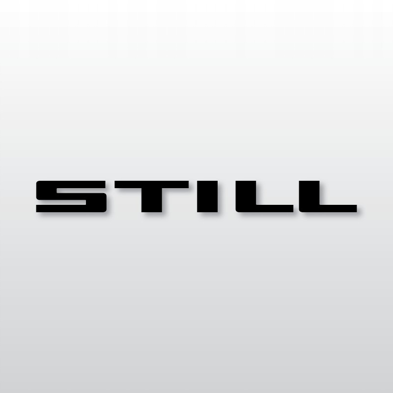 Sticker inscription wozek still rx20 rx60 30x3cm logo