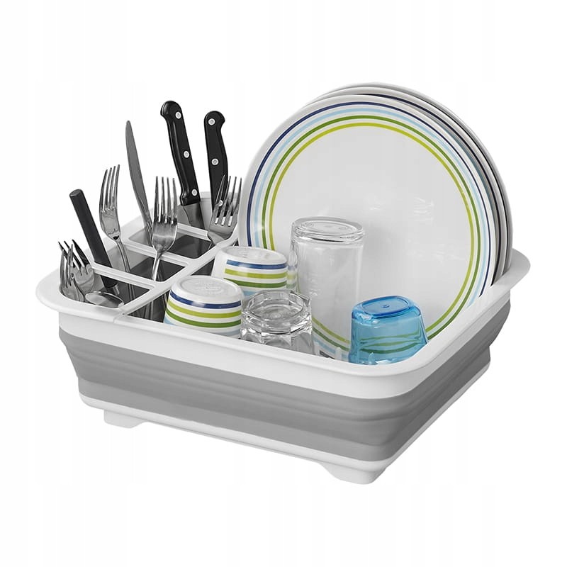 Dryer for dishes, plates, drainer, foldable, only 6 cm