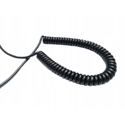Cable spiral cable 2-core ohms 2x0 75 12v 24v spiral 500 mm
