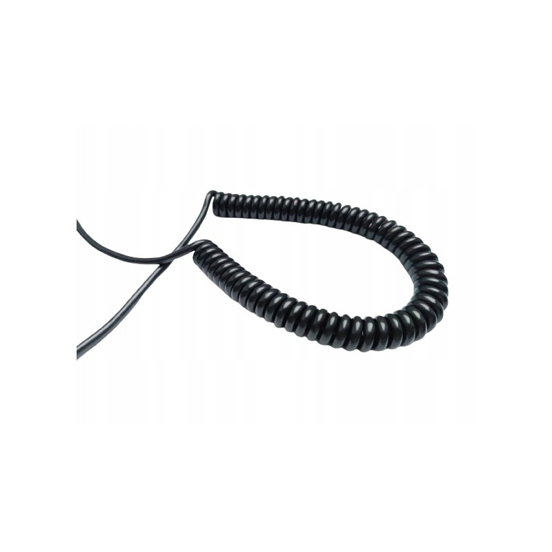 Cable spiral cable 2-core ohms 2x0 75 12v 24v spiral 500 mm