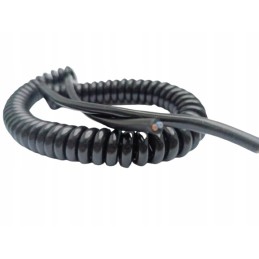 Cable spiral cable 2-core ohms 2x0 75 12v 24v spiral 500 mm