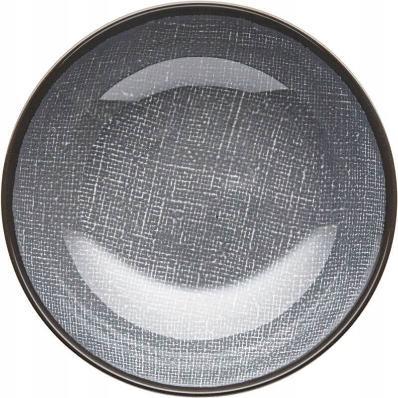 Tourist plate made of melamine, deep cottery