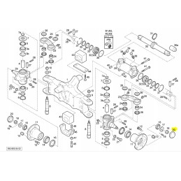 Linde wheel hub cover 3424540300