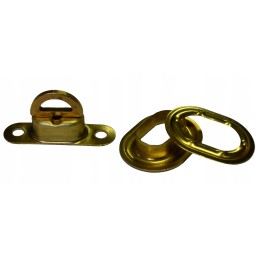 Brass grip tarpaulin eyelets, 100 sets