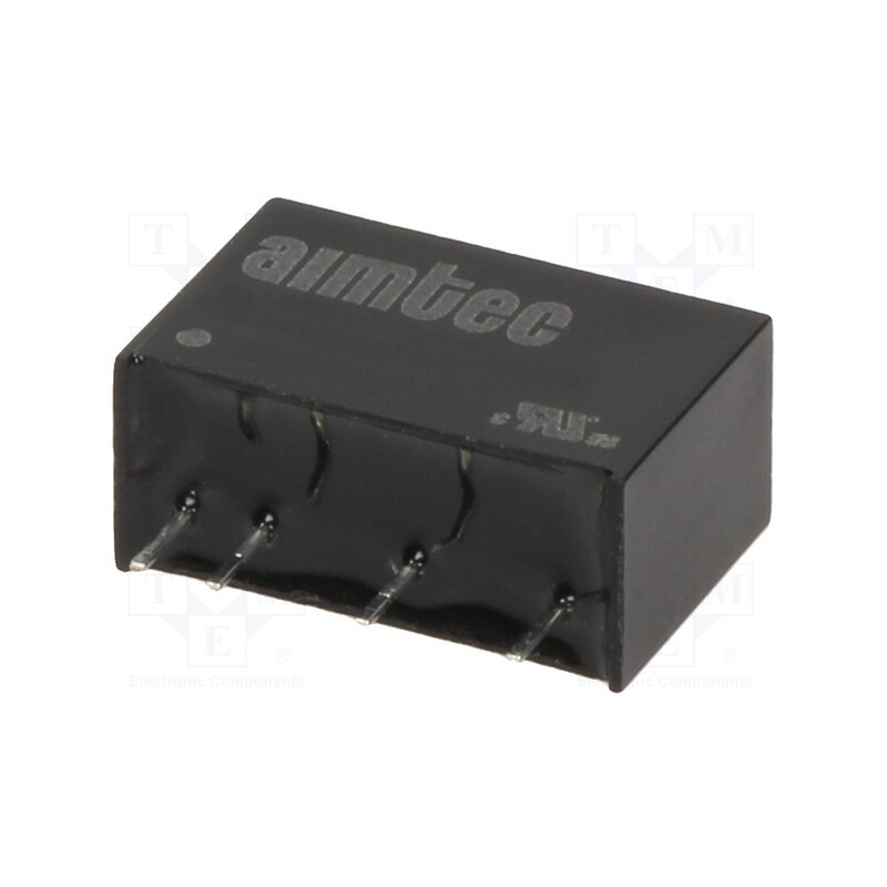 1 pcs x AIMTEC - AM1A-4824SZ - Converter: DC/DC, 1W, Uin: 36÷75V, Uout: 24VDC, Iout: 42mA, SIP6, THT