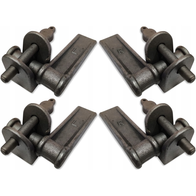 Set of upper and lower side hinges, fi16, 2x left, 2x right