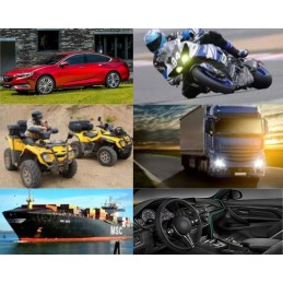 Extension cable and adapter cable for camping, 5 m