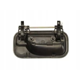 Door handle, rear, outer, black