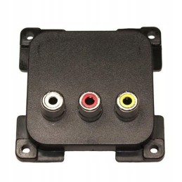 C line audio video socket, brown, in the power supply