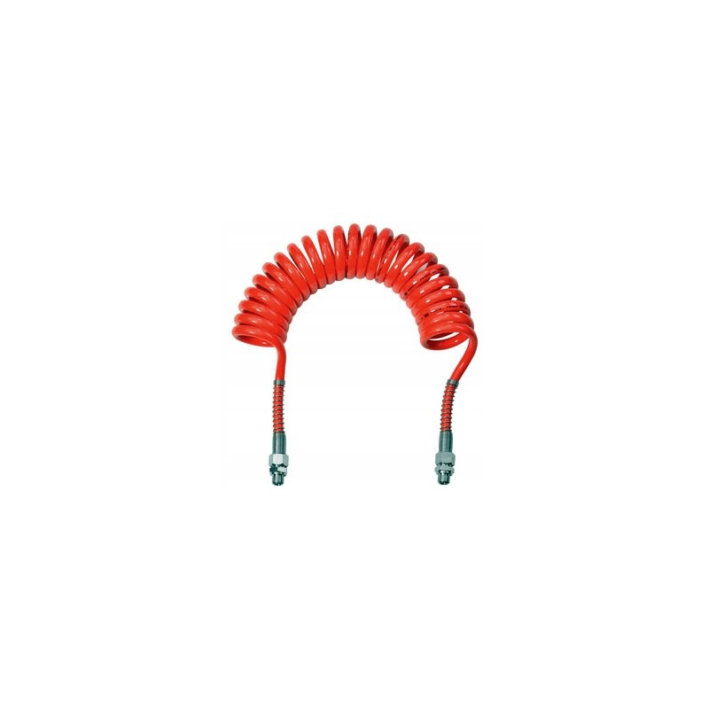 Red spiral air cable m16x1 5